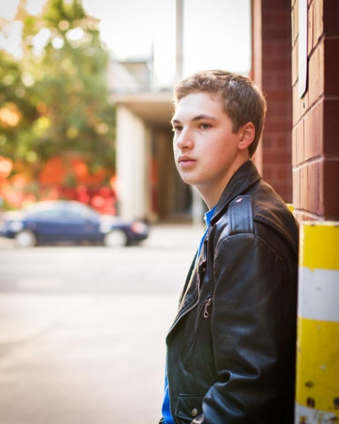 senior urban picture colorado